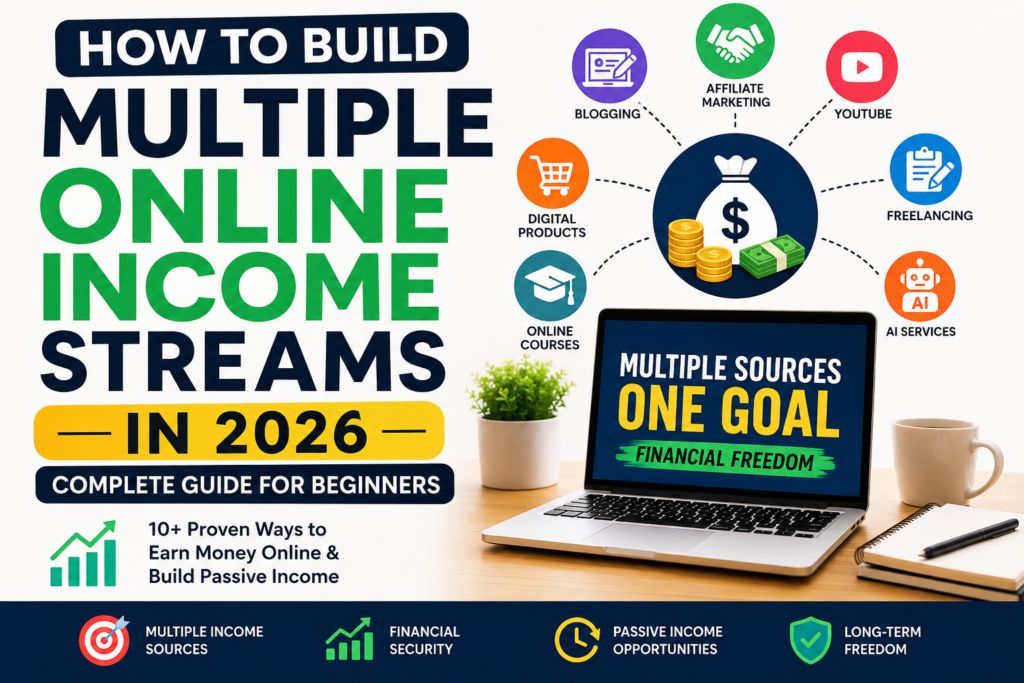How to Build Multiple Online Income Streams in 2026