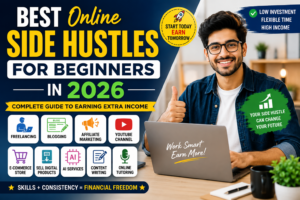 Best Online Side Hustles for Beginners in 2026 – Complete Guide to Earning Extra Income