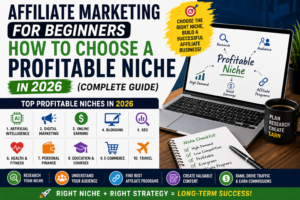 How to Choose a Profitable Affiliate Marketing Niche in 2026 – Complete Beginner's Guide